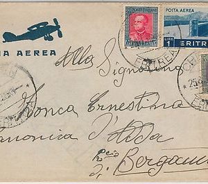 53438 - ITALIA COLONIE: ERITREA  - Storia Postale : BUSTA  da  CHEREN 1936