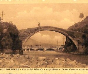 ab3741 - CARTOLINA D'EPOCA - Torino  Provincia - Lanzo Torinese
