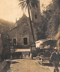 ab2687 - CARTOLINA D'EPOCA - Genova Provincia : PORTOFINO  La Chiesa
