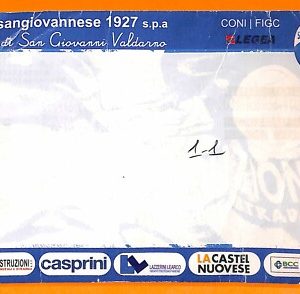 C2222- Vecchio BIGLIETTO PARTITA CALCIO -