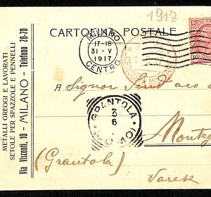 ab1500 - CARTOLINA D'EPOCA - MILANO Città : Pubblicitarie
