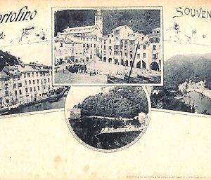 ab2694 - CARTOLINA D'EPOCA - Genova Provincia : Portofino