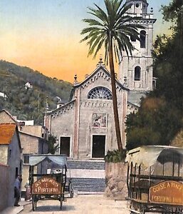ab2697 - CARTOLINA D'EPOCA - Genova Provincia PORTOFINO  Chiesa