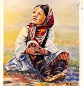 ac5957 - Ansichtskarten VINTAGE  POSTCARD - ALBANIA - 1940 ETHNIC