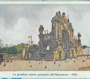 90916 - CARTOLINA d'Epoca - NOVARA  Città  - Entrata Principale ESPOSIZIONE 1926