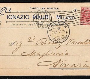 ab1499 - CARTOLINA D'EPOCA - MILANO Città : Pubblicitarie