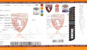 C2177- Vecchio BIGLIETTO PARTITA CALCIO - 2014 TORINO VS PARMA