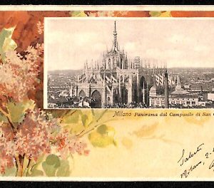 ab1511 - CARTOLINA D'EPOCA - MILANO Città : Duomo