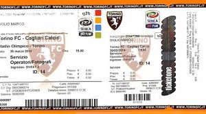 C2181- Vecchio BIGLIETTO PARTITA CALCIO - 2014 TORINO VS CAGLIARI CALCIO