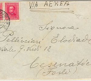 53458 - ERITREA  - Storia Postale: BUSTA con annullo POSTA MILITARE 12  1936