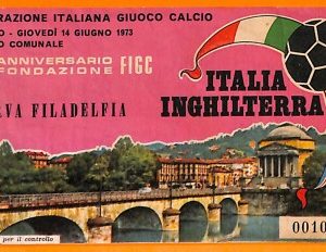 C2232- Vecchio BIGLIETTO PARTITA CALCIO - 1973 TORINO