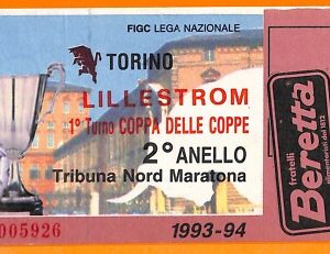 C2265- Vecchio BIGLIETTO PARTITA CALCIO - 1993-94 TORINO