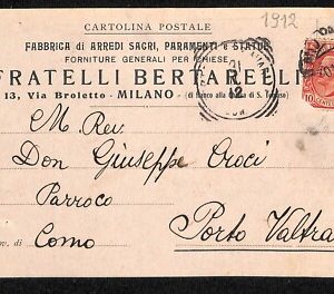 ab1526 - CARTOLINA D'EPOCA - MILANO Città : Pubblicitarie