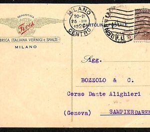 ab1531 - CARTOLINA D'EPOCA - MILANO Città : Pubblicitarie