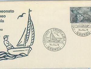 75963 - SPAIN  - Postal History - EVENT Postmark 1974 SPORT Sailing Regata