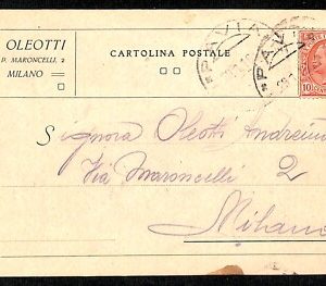ab1533 - CARTOLINA D'EPOCA - MILANO Città : Pubblicitarie
