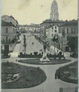 90924  - CARTOLINA d'Epoca - NOVARA Città -  CORSO GARIBALDI