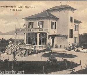 55936  -- CARTOLINA d'Epoca - LAGO MAGGIORE:  Porto Valtravaglia  1916