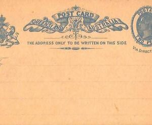 ac6703 - AUSTRALIA Queensland - POSTAL HISTORY -  STATIONERY  CARD - HG # 5