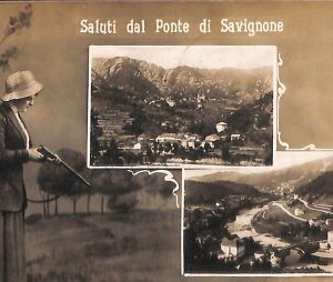 ab2778 - CARTOLINA D'EPOCA - Genova Provincia : Savignone