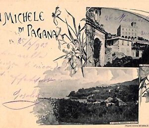 ab2785 - CARTOLINA D'EPOCA - Genova Provincia : Pagana