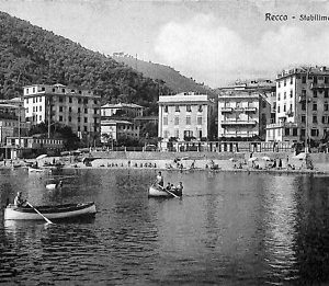 ab2804 - CARTOLINA D'EPOCA - Genova Provincia : Recco