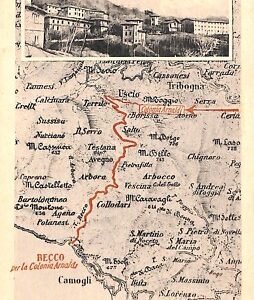 ab2806 - CARTOLINA D'EPOCA - Genova Provincia : Recco