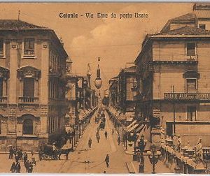 44235   CARTOLINA d'Epoca - CATANIA Città - VIE ETNA