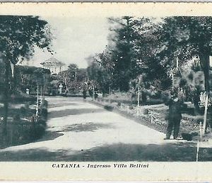 44256   CARTOLINA d'Epoca - CATANIA Città - GIARDINO BELLINI