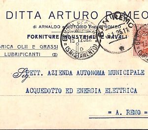 ab2654 - CARTOLINA D'EPOCA - Genova Città  : PUBBLICITARIA - 1925