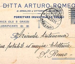 ab2656 - CARTOLINA D'EPOCA - Genova Città  : PUBBLICITARIA - 1924