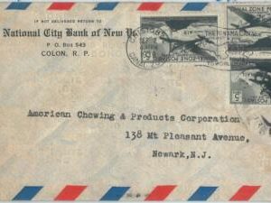 72366 - USA : Panama Canal Zone - POSTAL HISTORY -  COVER from CHRISTOBAL  1939