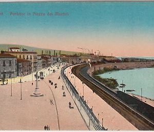 44278   CARTOLINA d'Epoca - CATANIA Città - PIAZZA MARTIRI   1920