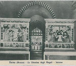31938  CARTOLINA d'Epoca AREZZO provincia - Verna