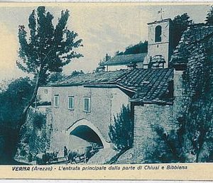 31963  CARTOLINA d'Epoca AREZZO provincia - Verna