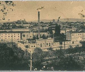 31966  CARTOLINA d'Epoca AREZZO città - PANORAMA 1916