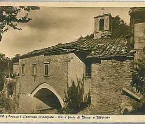 31971 CARTOLINA d'Epoca AREZZO provincia - Verna