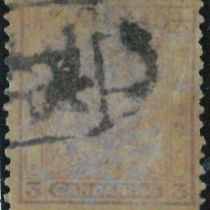 BK0639c  - CHINA - STAMP - MICHEL  # 5C  perforated 12  - Very fine  USED
