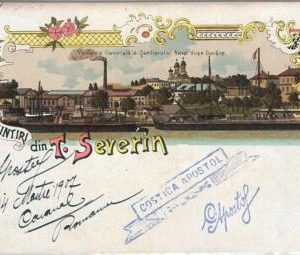41177 - ROMANIA - Vintage Postcard carte poștală   - GRUSS AUS Severin  1907