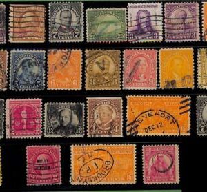 ZA0165 - USA  - STAMPS -  SMALL lot of USED stamps.