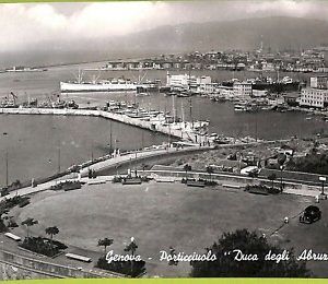 aa9185 CARTOLINA D'EPOCA  GENOVA Città : Porticciuolo