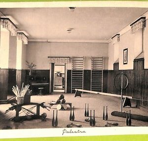 aa9197 CARTOLINA D'EPOCA  GENOVA Città : Palestra