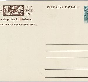 53591 - REPUBBLICA - INTERO POSTALE: Sassone # C 149 - VENEZIA 1955