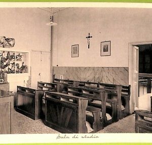 aa9200 CARTOLINA D'EPOCA  GENOVA Città : Sala di studio