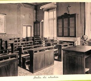 aa9201 CARTOLINA D'EPOCA  GENOVA Città : Sala di studio