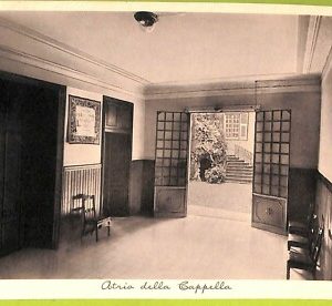 aa9203 CARTOLINA D'EPOCA  GENOVA Città : Atria della Gapella