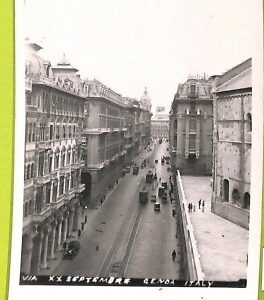 aa9206 CARTOLINA D'EPOCA  GENOVA Città