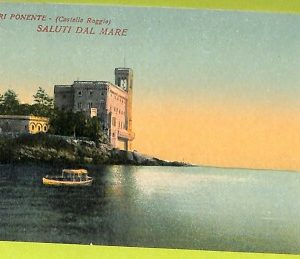 aa9218 CARTOLINA D'EPOCA  GENOVA Città : Sestri Ponente