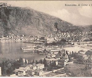 40267   CARTOLINA d'Epoca - COMO Città : PANORAMA Como e Brunate