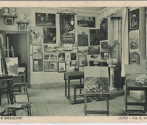 40272  CARTOLINA d'Epoca - COMO Città : ISTITUTO ORSOLINE